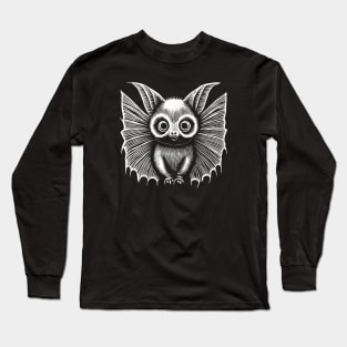 Happy Haloween Bat Long Sleeve T-Shirt